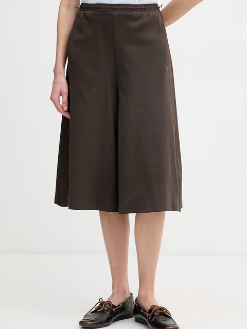 MM by Max Mara bermudy damskie z bawełną PIOMBO - zdjęcie produktu nr 1