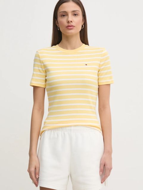 Tommy Hilfiger t-shirt bawełniany - zdjęcie produktu nr 2