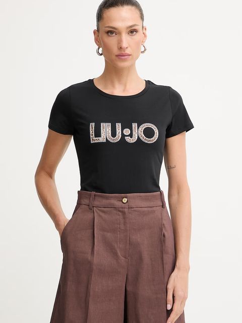 Liu Jo T-shirt damski - zdjęcie produktu nr 2