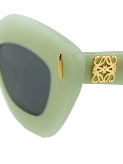 LOEWE cat-eye-frame sunglasses - Green