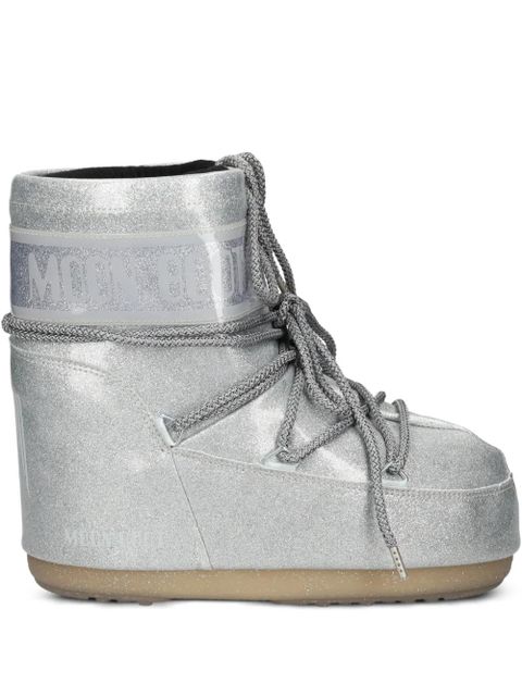 Moon Boot Icon lace-up boots - Silver - zdjęcie produktu nr 1