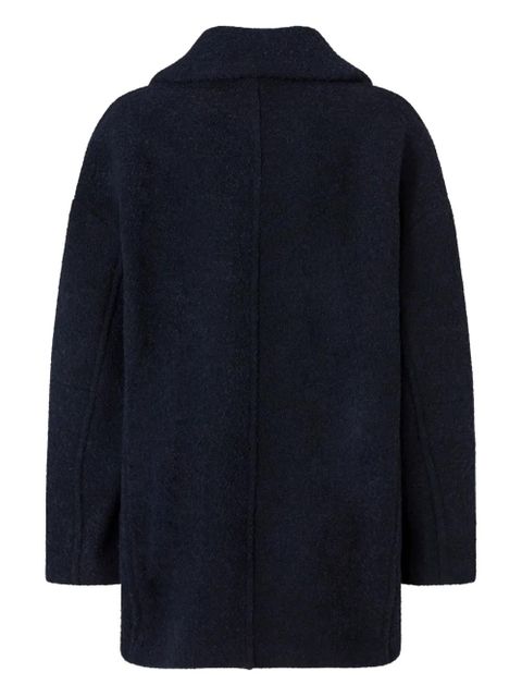 PINKO double-breasted embellished-cuff coat - Blue - zdjęcie produktu nr 2