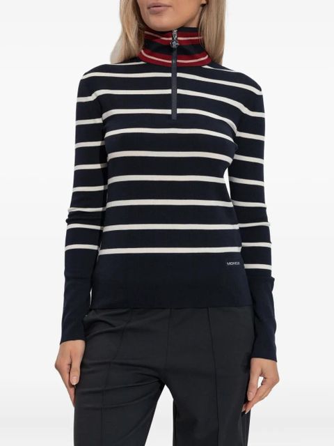 Moncler high-neck striped jumper - Black - zdjęcie produktu nr 2