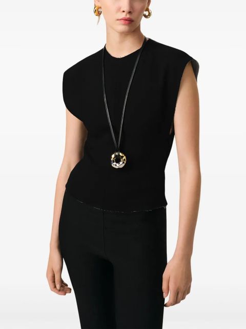 AMI Paris sleeveless top - Black