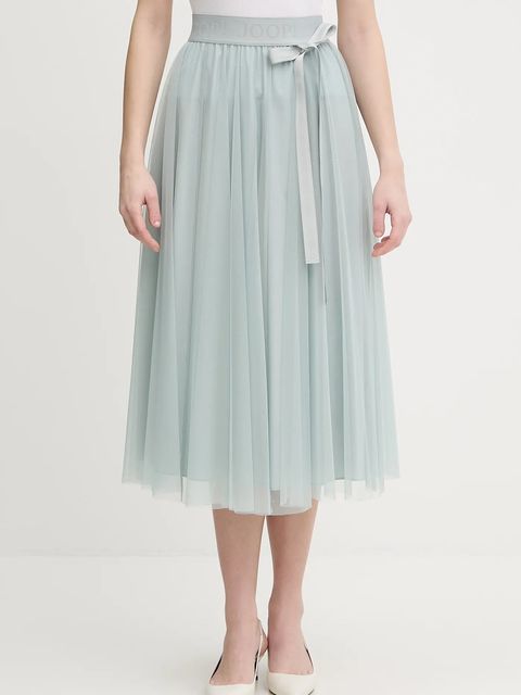 Joop! spódnica kolor turkusowy midi rozkloszowana 30100212 - zdjęcie produktu nr 1