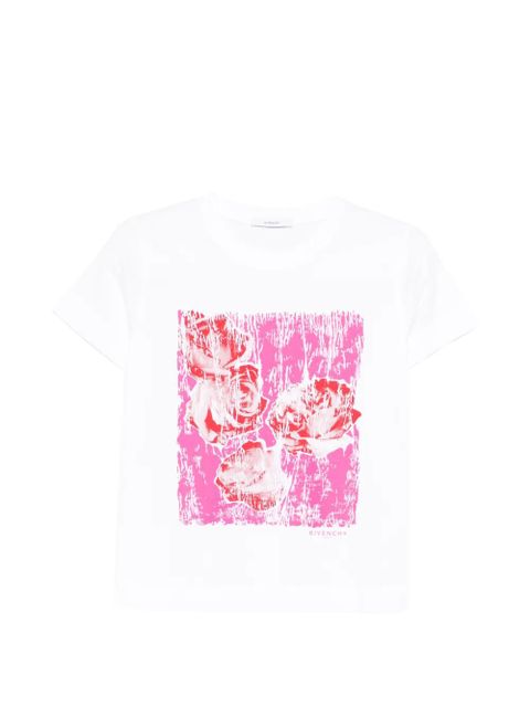 Givenchy floral print T-shirt - White - zdjęcie produktu nr 1