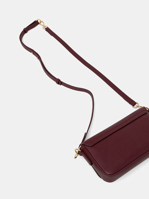 Tommy Hilfiger torebka kolor bordowy AW0AW17677 - zdjęcie produktu nr 2