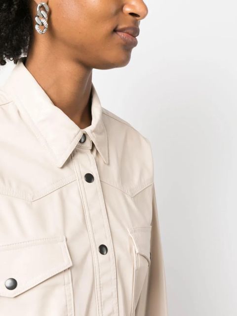 MARANT ÉTOILE Berny shirt - Neutrals