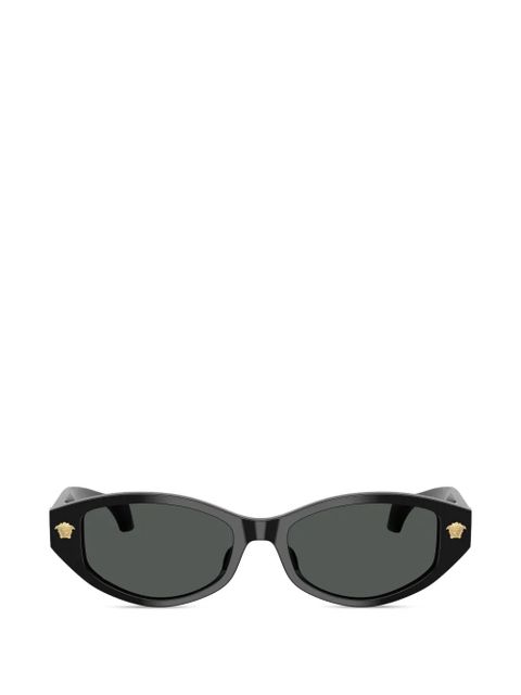 Versace Eyewear medusa geometric sunglasses - Black - zdjęcie produktu nr 1