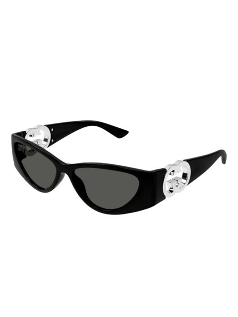 Gucci Eyewear Interlocking G sunglasses - Black - zdjęcie produktu nr 2