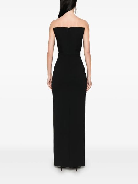 Solace London Malla maxi dress - Black