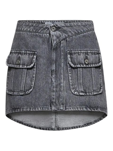 JW Anderson patch-pocket mini skirt - Grey - zdjęcie produktu nr 1