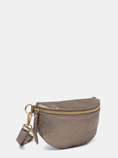 Answear Lab nerka skórzana kolor pomarańczowy - zdjęcie produktu nr 2