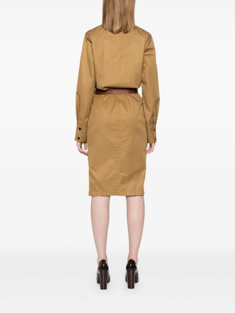 Saint Laurent belted dress - Brown - zdjęcie produktu nr 2