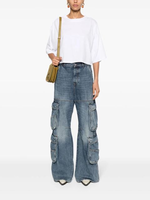 ISABEL MARANT Laurea cropped T-shirt - White - zdjęcie produktu nr 2