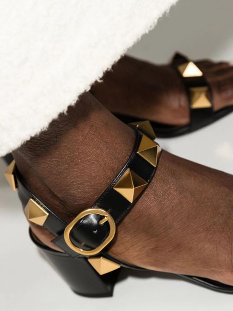 Valentino Garavani 60mm Roman Stud sandals - Black - zdjęcie produktu nr 2