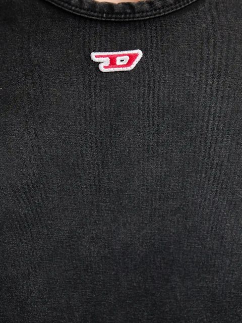 Diesel t-shirt T-BUNNY-TAIL-R1 damski kolor szary A19520.0KIBY