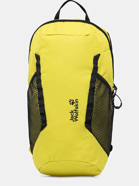Jack Wolfskin plecak VELOCITY LITE kolor żółty mały z nadrukiem A65419 - zdjęcie produktu nr 1