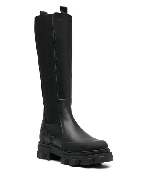 GANNI knee-high Chelsea boots - Black - zdjęcie produktu nr 2