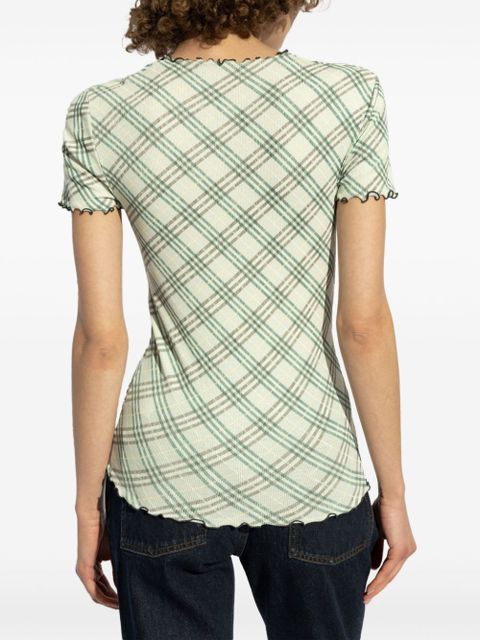 Burberry Vintage Check T-shirt - Green