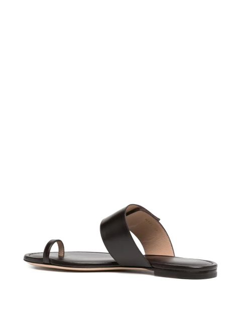 TOM FORD Espresso flat sandals - Brown - zdjęcie produktu nr 2