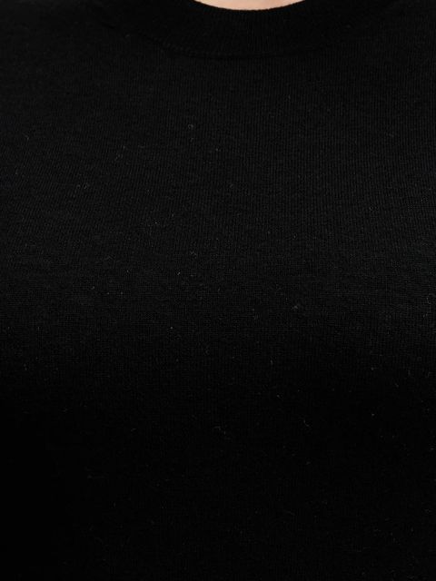 Weekend Max Mara t-shirt wełniany MAREA damski kolor czarny 2615361011600