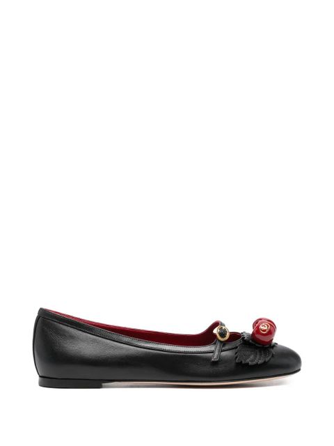 Valentino Garavani cherryfic ballet flats - Black - zdjęcie produktu nr 1
