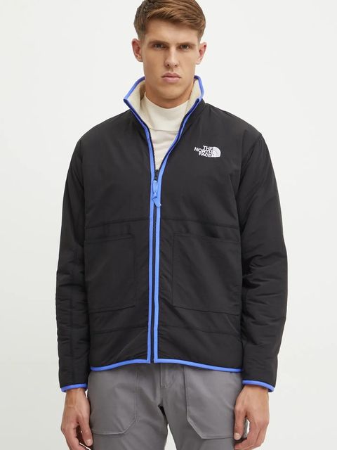 The North Face kurtka dwustronna TNF x Yinka Ilori kolor beżowy przejściowa NF0A89GK4D51