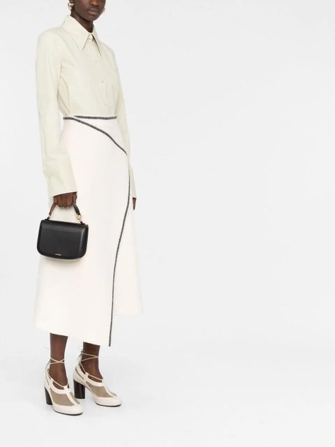 Jil Sander logo-print tote bag - Black - zdjęcie produktu nr 2