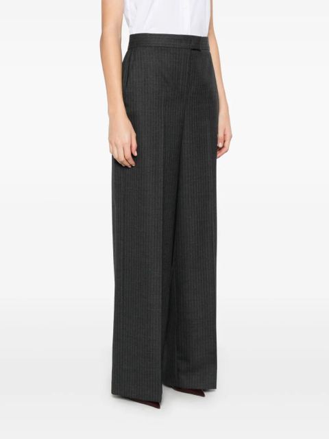 FENDI pinstripe tailored trousers - Grey