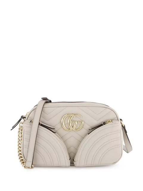 Gucci small GG Marmont shoulder bag - Neutrals