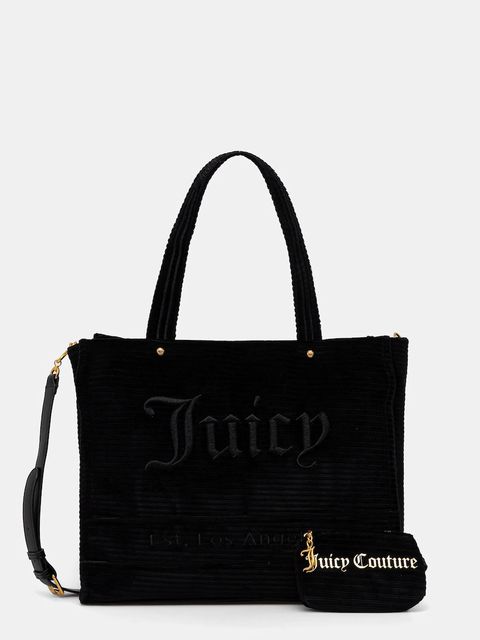Juicy Couture torebka Iris Velvet kolor czarny BIJIR8942WC9 - zdjęcie produktu nr 1