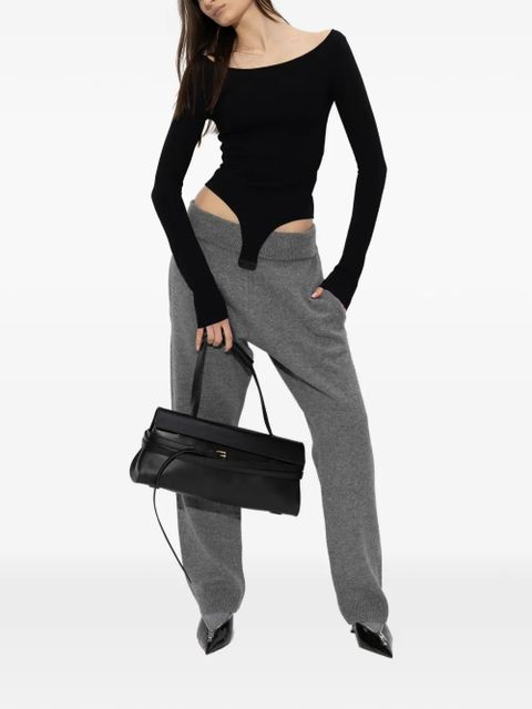 ENTIRE STUDIOS long-sleeve bodysuit - Black