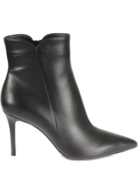 Gianvito Rossi Levy leather ankle boots - Black