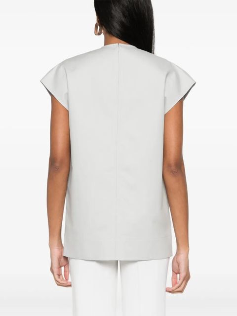 TOTEME cap-sleeve tank top - Blue