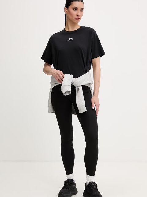 Under Armour T-shirt damski Rival Boxy Tee - zdjęcie produktu nr 1