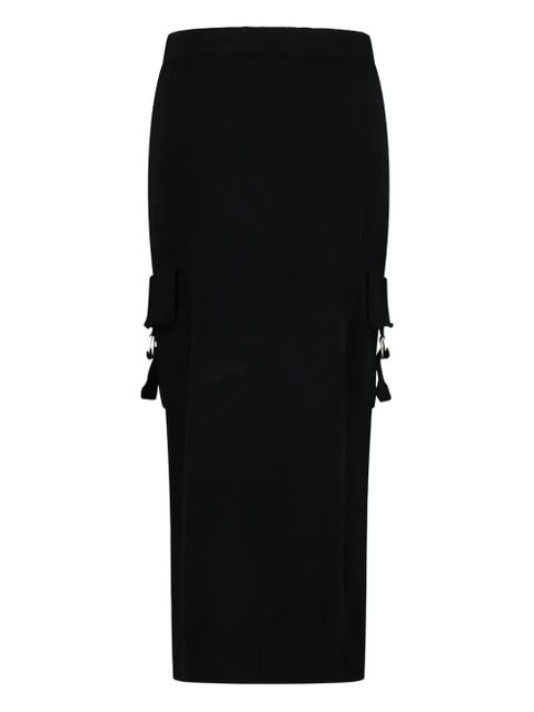 Blumarine pocket-detail knit skirt - Black - zdjęcie produktu nr 1