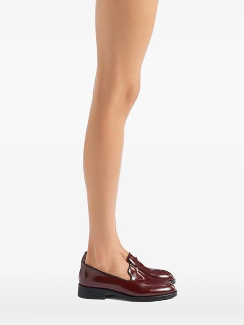 Giuseppe Zanotti Dories leather loafers - Red