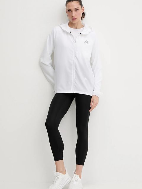 adidas Performance kurtka do biegania Run Essentials kolor biały przejściowa KA0253 - zdjęcie produktu nr 2