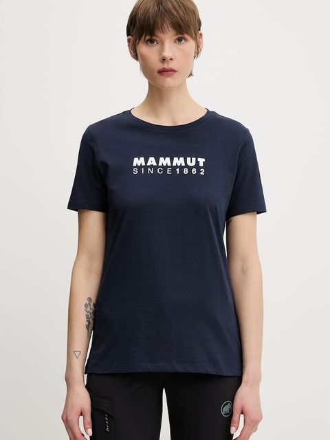 Mammut t-shirt sportowy damski kolor granatowy 1017-03903 - zdjęcie produktu nr 1