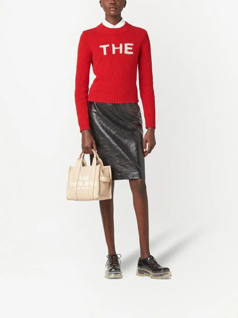 Marc Jacobs small The Leather Tote bag - Neutrals - zdjęcie produktu nr 2