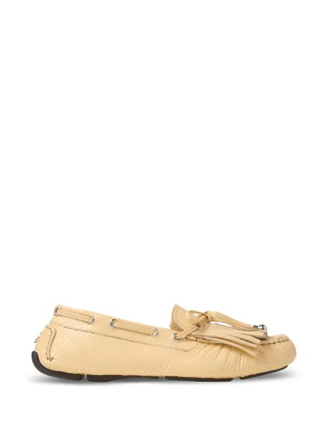 Jimmy Choo Manon tassel-detail loafers - Yellow - zdjęcie produktu nr 1