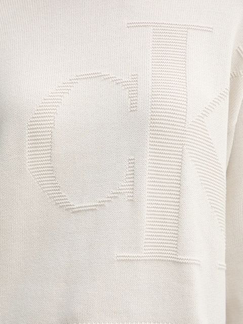 Calvin Klein Jeans sweter bawełniany damski kolor beżowy LV047D304G