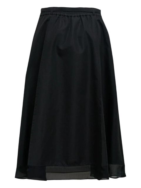 3.1 Phillip Lim belted midi skirt - Black - zdjęcie produktu nr 2