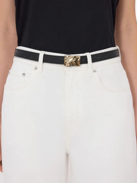 LouLou de Saison Ceylon textured embossed belt - Black - zdjęcie produktu nr 1