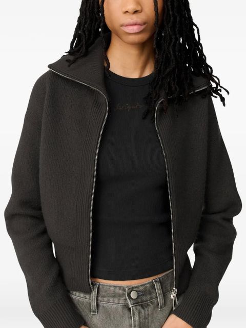 Axel Arigato Verve zip-up cardigan - Grey