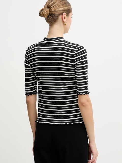 Tommy Hilfiger t-shirt damski kolor czarny WW0WW47815 - zdjęcie produktu nr 2