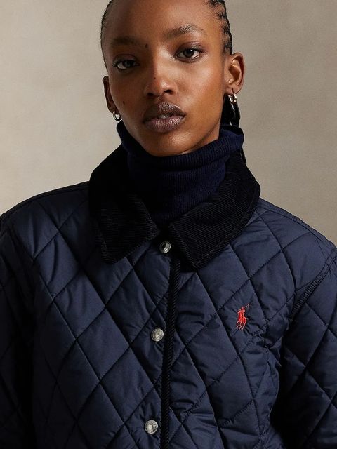 Polo Ralph Lauren kurtka kolor granatowy przejściowa 211965336