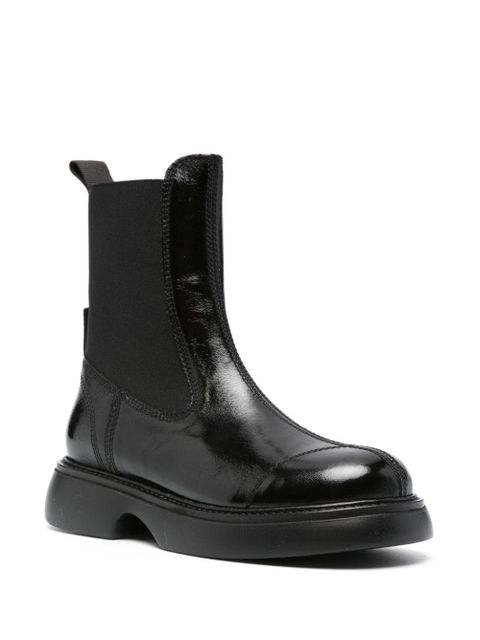 GANNI 30mm Chealsea boots - Black