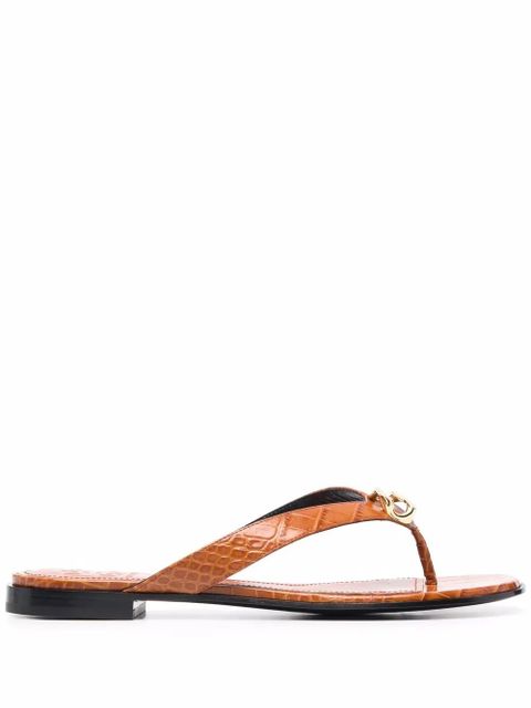 Givenchy G Chain flat sandals - Brown - zdjęcie produktu nr 1